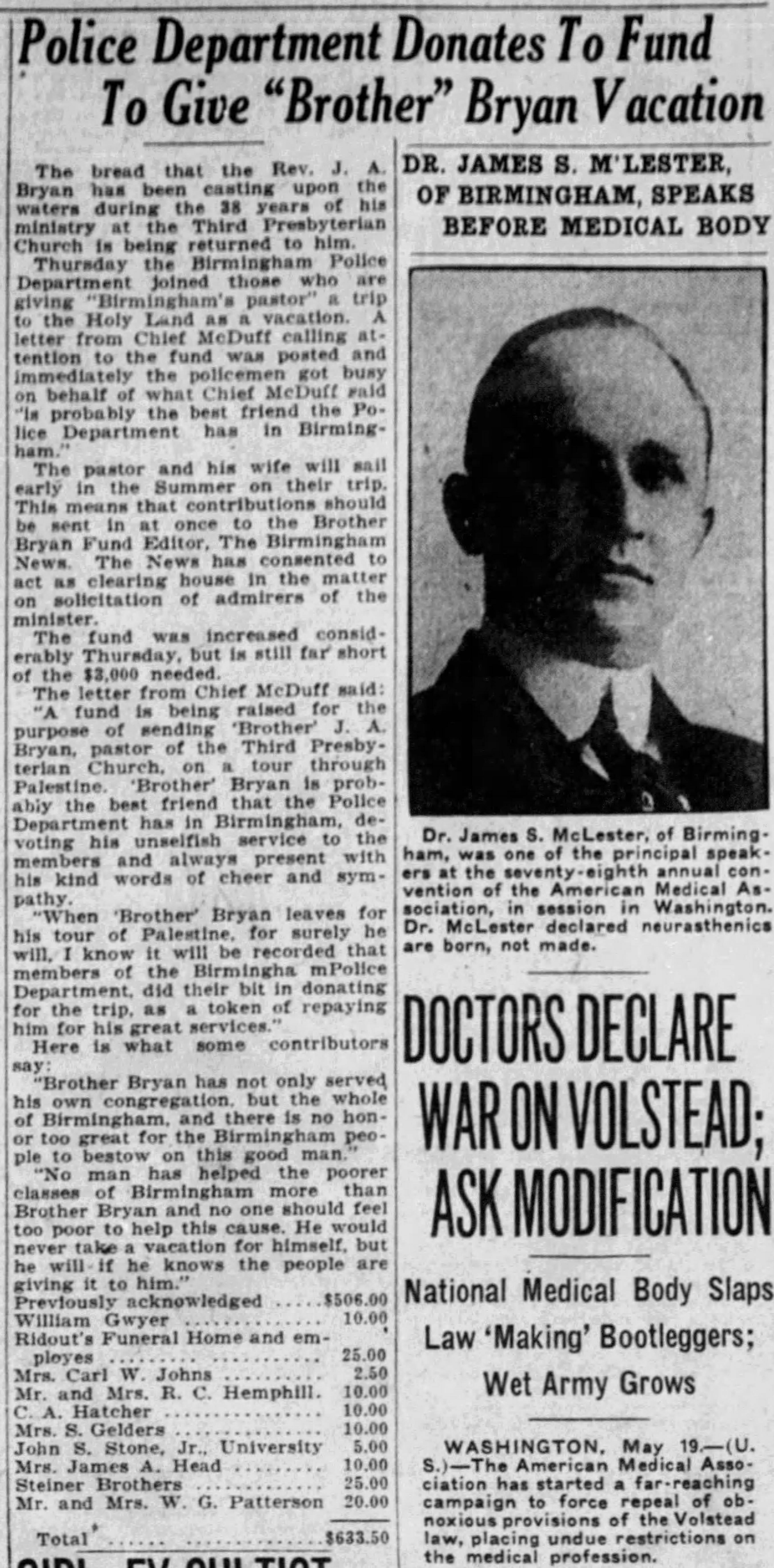 Police Department Donates To Fund To Give 